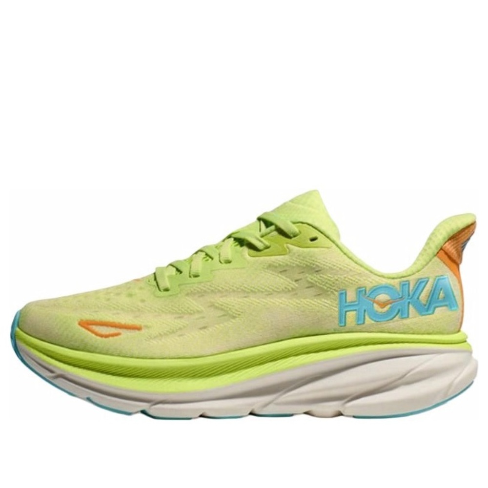 HOKA ONE ONE Clifton 9 Wide 'Citron' 1132211-LCS